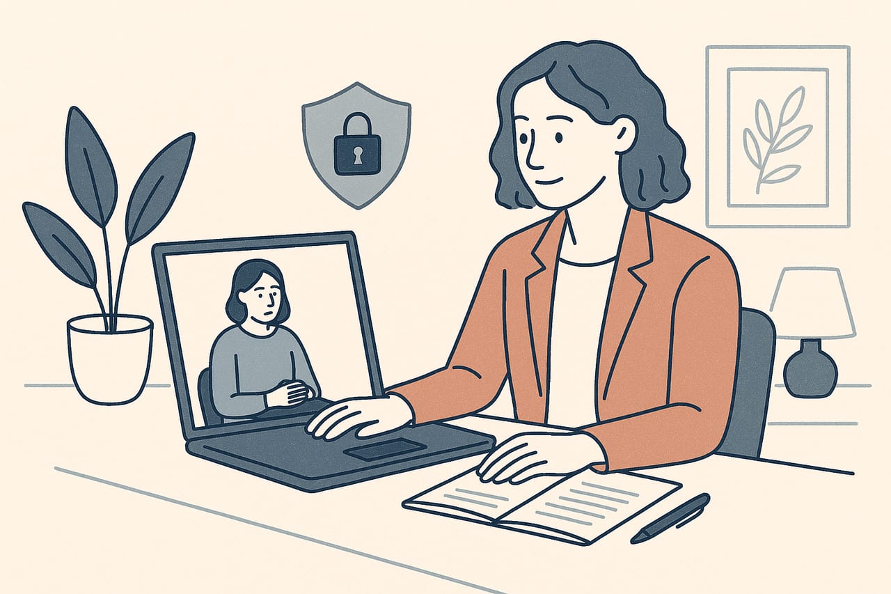 HIPAA Compliance for Telehealth EMDR Sessions