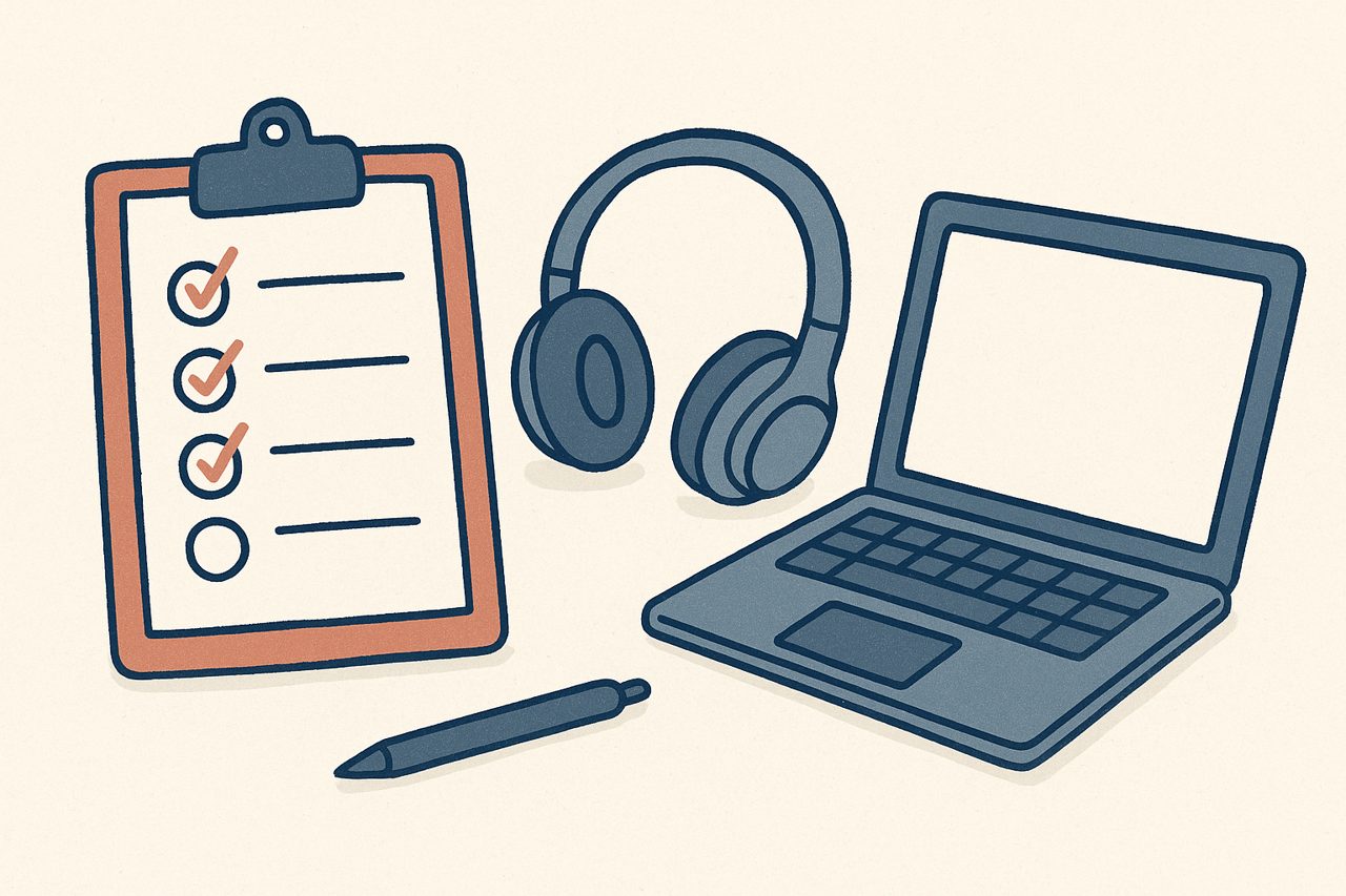A Pre-Session Checklist for Remote EMDR